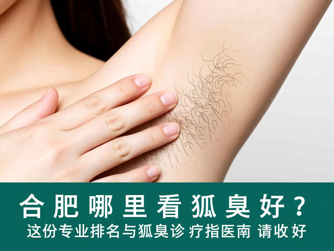 合肥哪里看狐臭好？这份专业排名与狐臭诊疗指南请收好