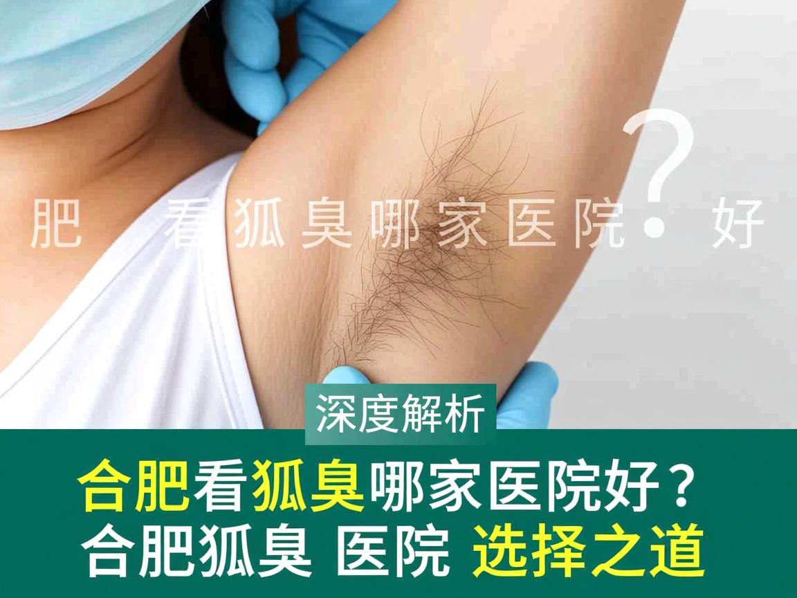 合肥看狐臭哪家医院好?深度解析合肥狐臭医院选择之道 合肥看狐臭哪家医院好?深度解析合肥狐臭医院选择之道