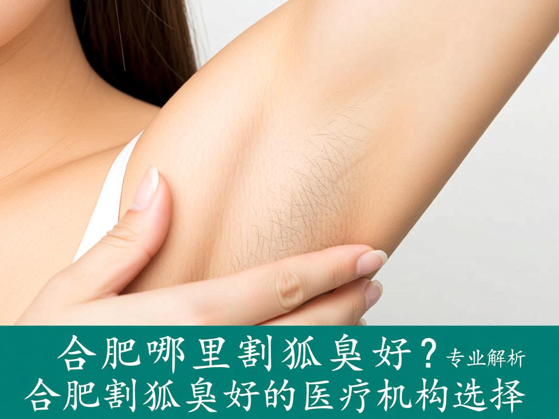 合肥哪里割狐臭好？专业解析合肥割狐臭好的医疗机构选择
