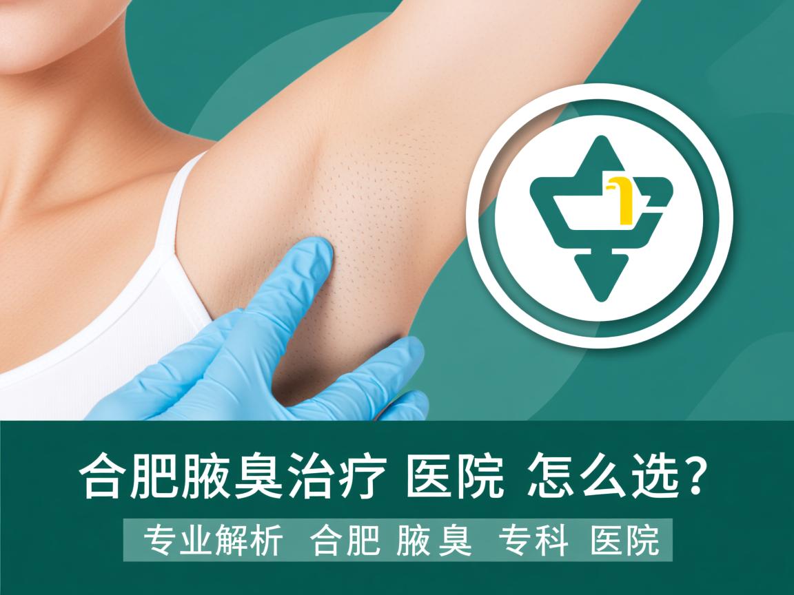 合肥腋臭治疗医院怎么选？专业解析合肥腋臭专科医院