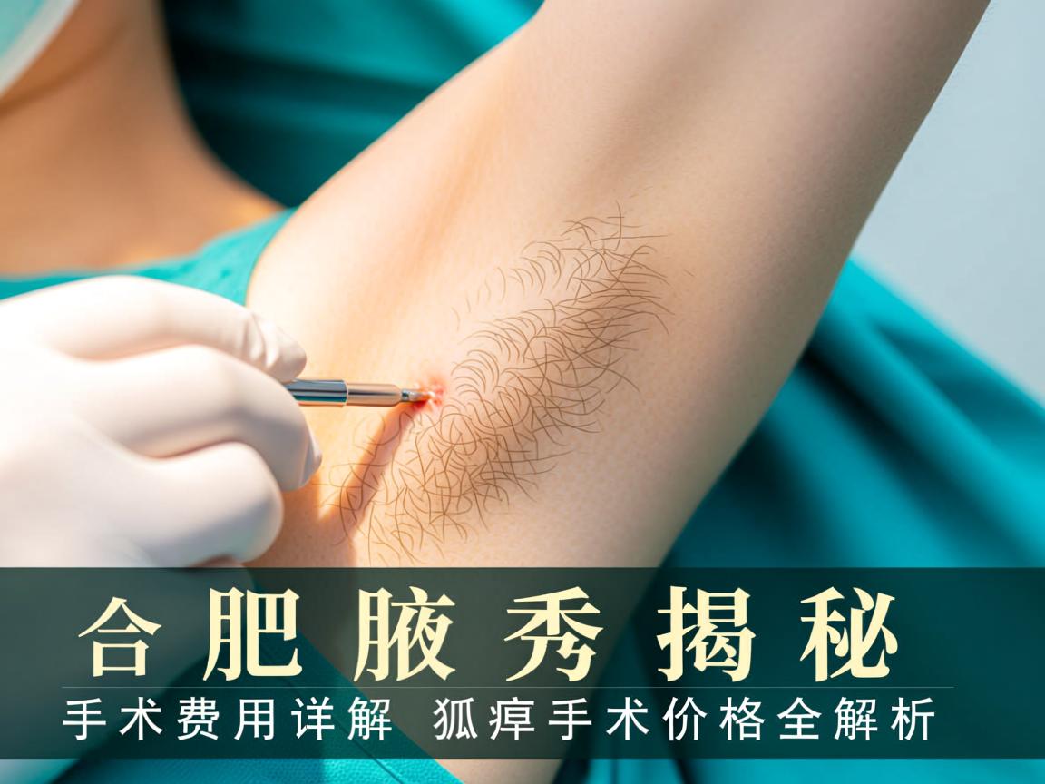 合肥腋秀揭秘，狐臭手术费用详解，狐臭手术价格全解析