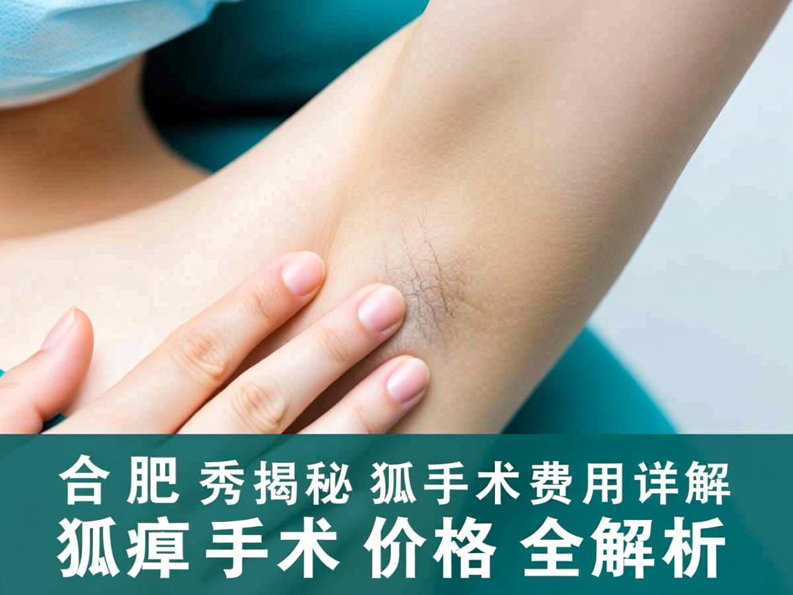 合肥腋秀揭秘，狐臭手术费用详解，狐臭手术价格全解析