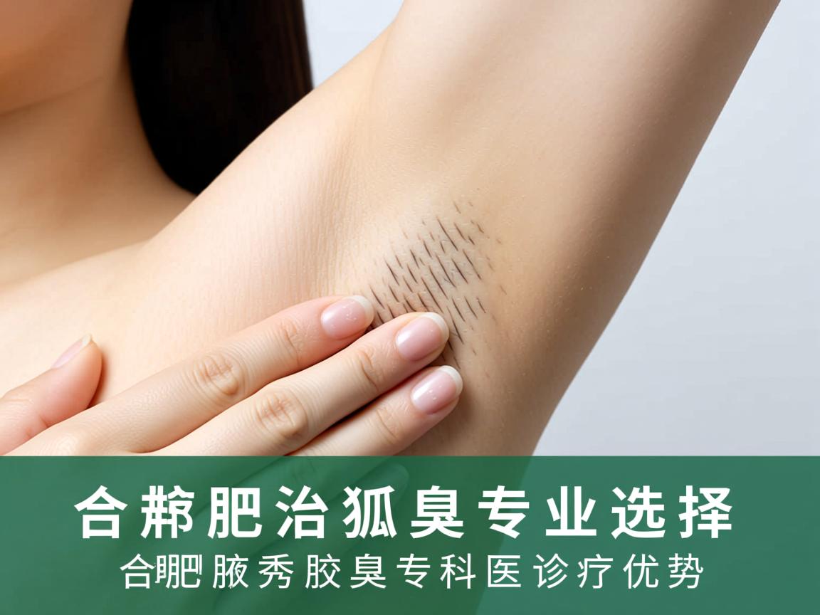 合肥治狐臭专业选择，详解合肥腋秀腋臭专科的诊疗优势