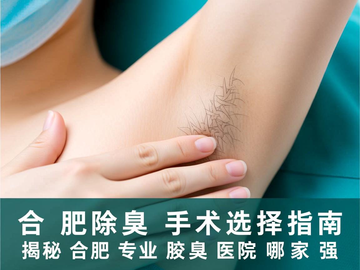 合肥除腋臭手术选择指南,揭秘合肥专业腋臭医院哪家强 合肥除腋臭手术选择指南,揭秘合肥专业腋臭医院哪家强