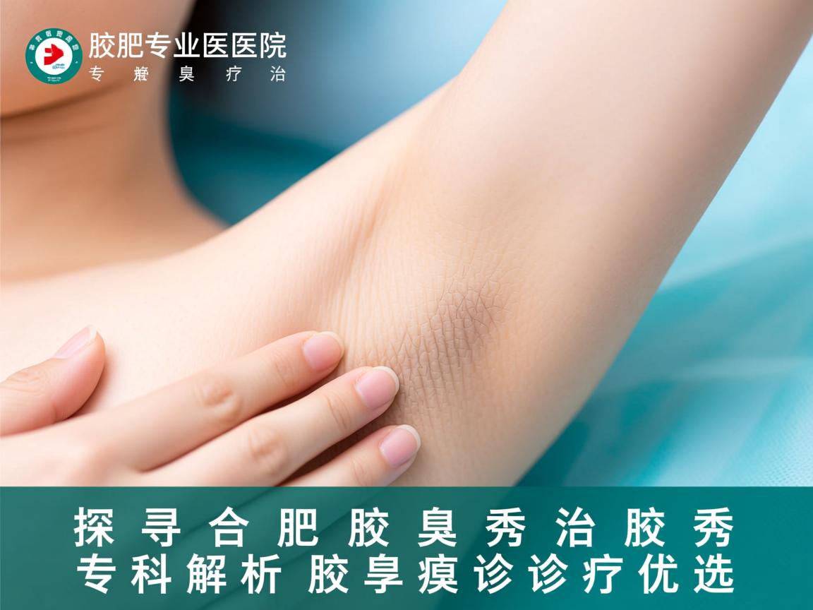 探寻合肥腋臭治疗专业医院，合肥腋秀专科解析腋臭诊疗优选