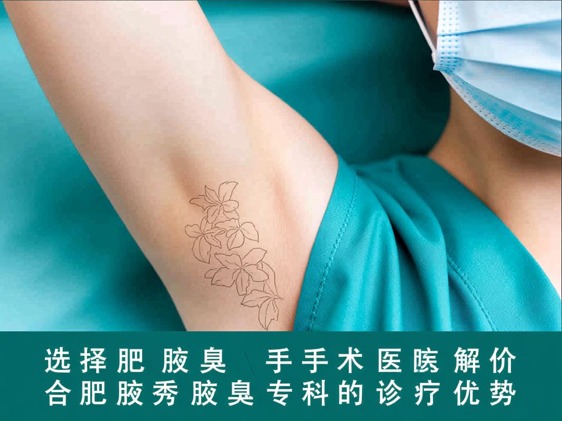 选择合肥腋臭手术医院,解析合肥腋秀腋臭专科的诊疗优势 选择合肥腋臭手术医院,解析合肥腋秀腋臭专科的诊疗优势