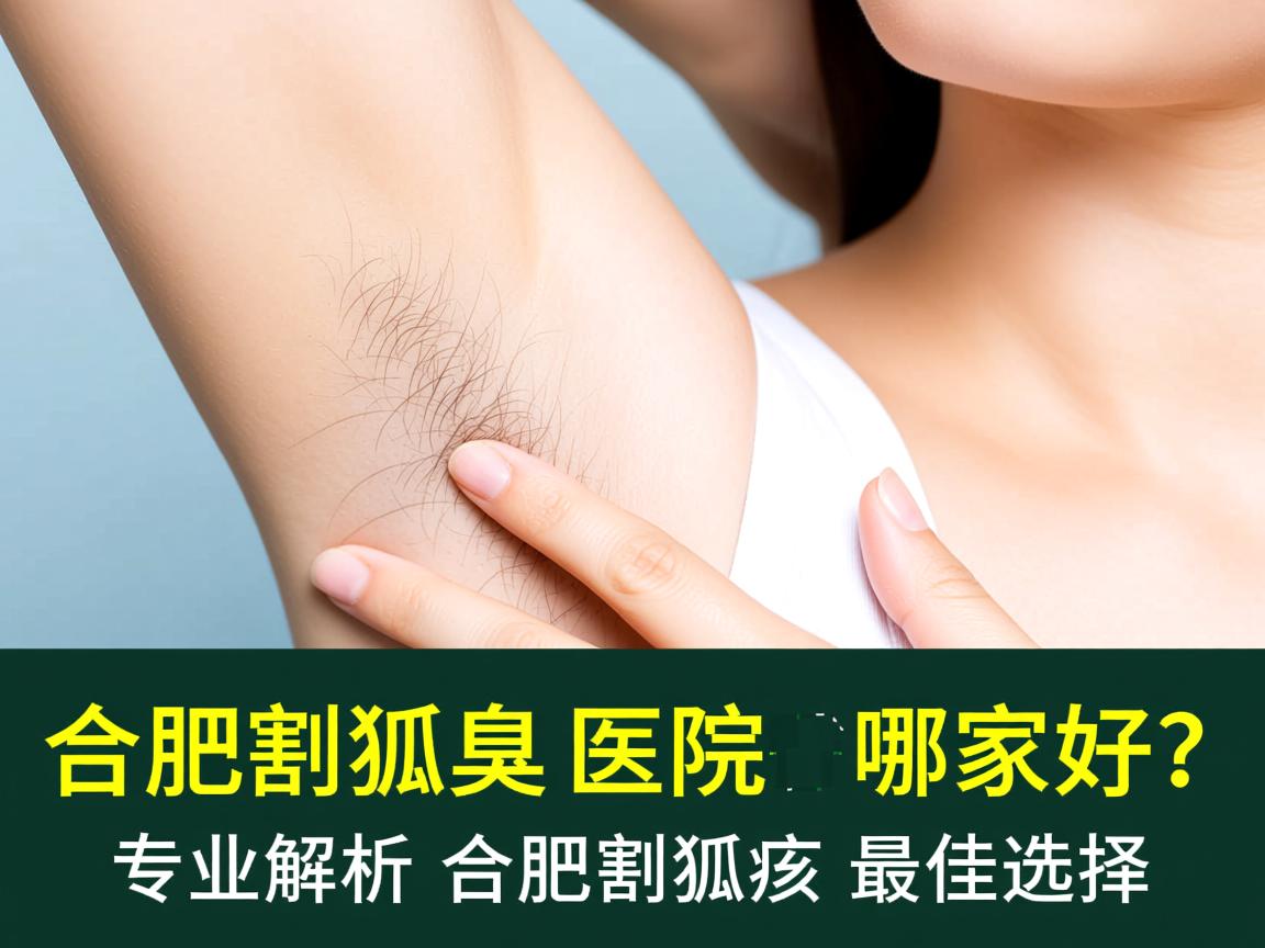 合肥割狐臭医院哪家好？专业解析合肥割狐臭最佳选择