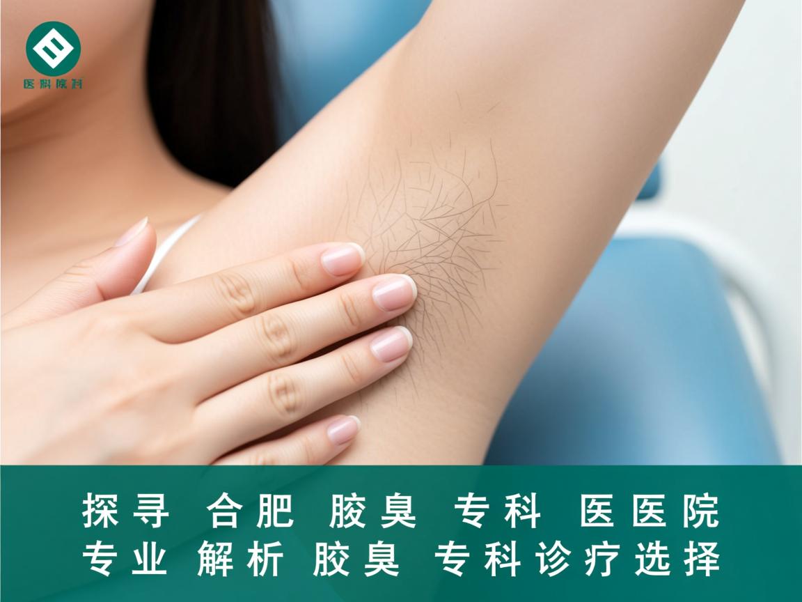 探寻合肥腋臭专科医院，专业解析腋臭专科的诊疗选择