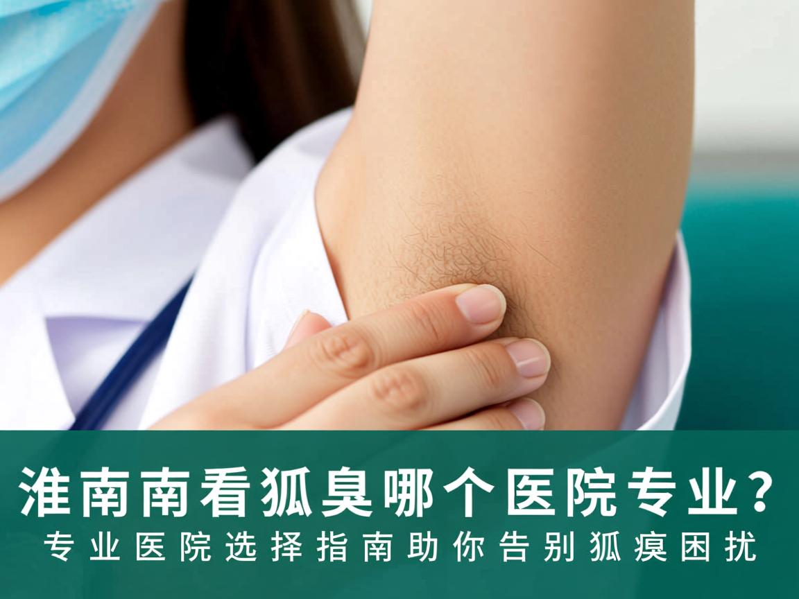 淮南看狐臭哪个医院专业？专业医院选择指南助你告别狐臭困扰