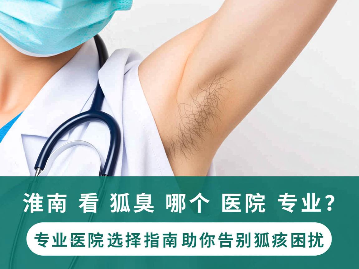 淮南看狐臭哪个医院专业？专业医院选择指南助你告别狐臭困扰