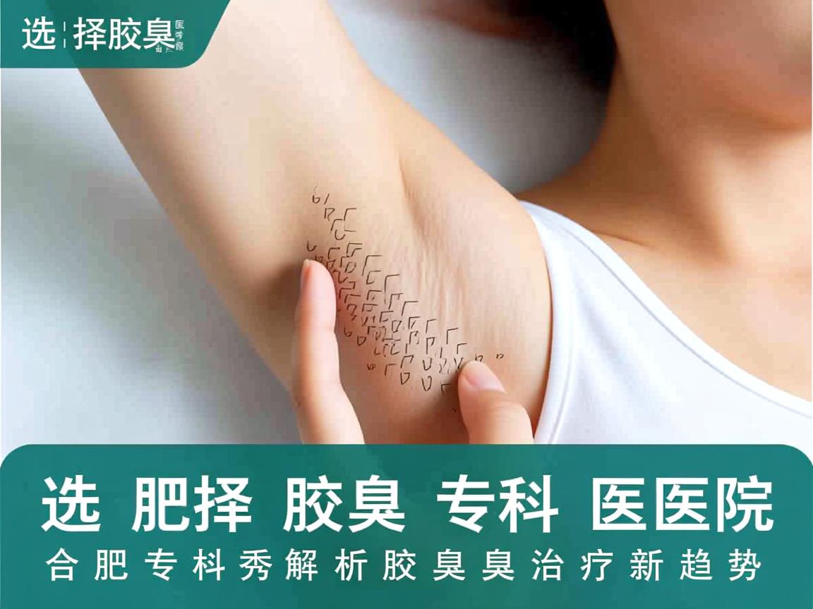 选择腋臭专科医院，合肥腋秀专科医院解析腋臭治疗新趋势