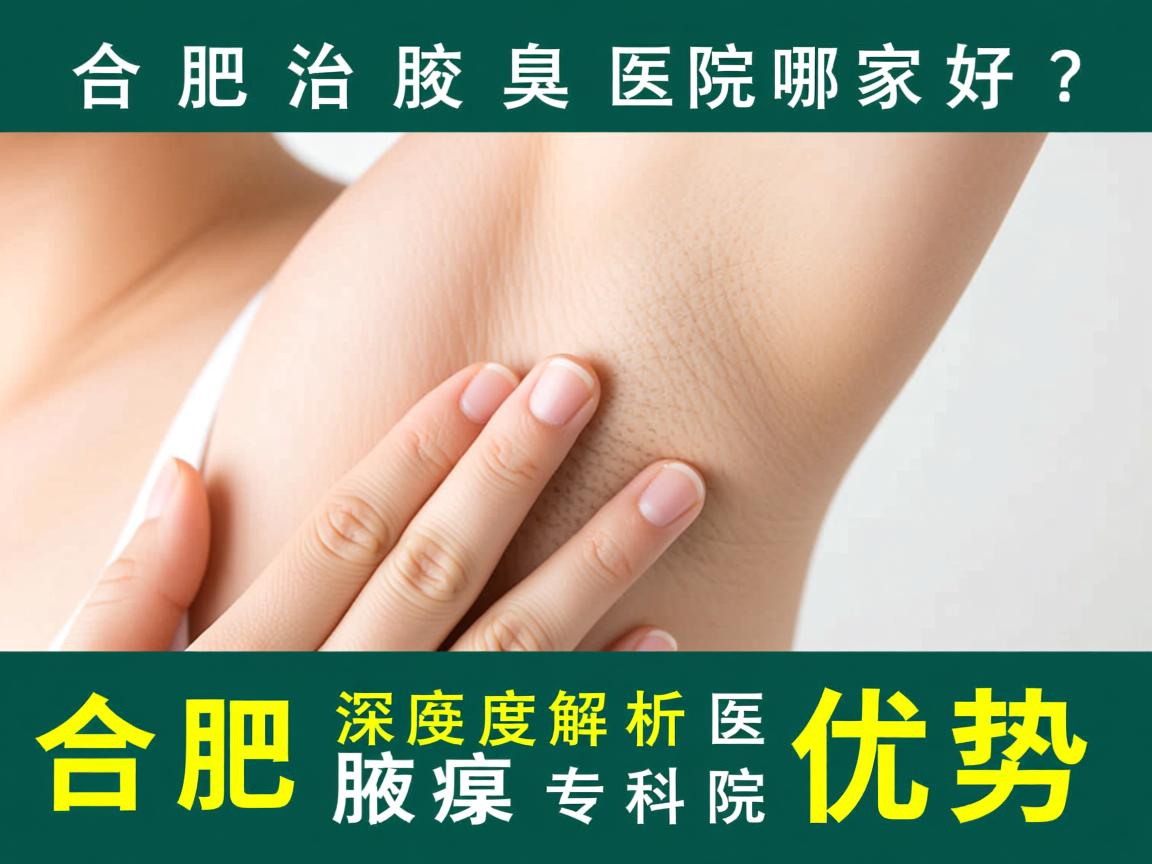 合肥治腋臭医院哪家好?深度解析合肥腋臭专科医院优势 合肥治腋臭医院哪家好?深度解析合肥腋臭专科医院优势