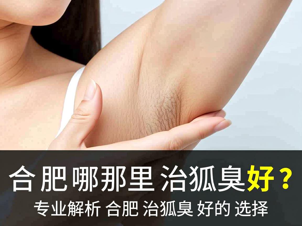 合肥哪里治狐臭好？专业解析合肥治狐臭好的选择