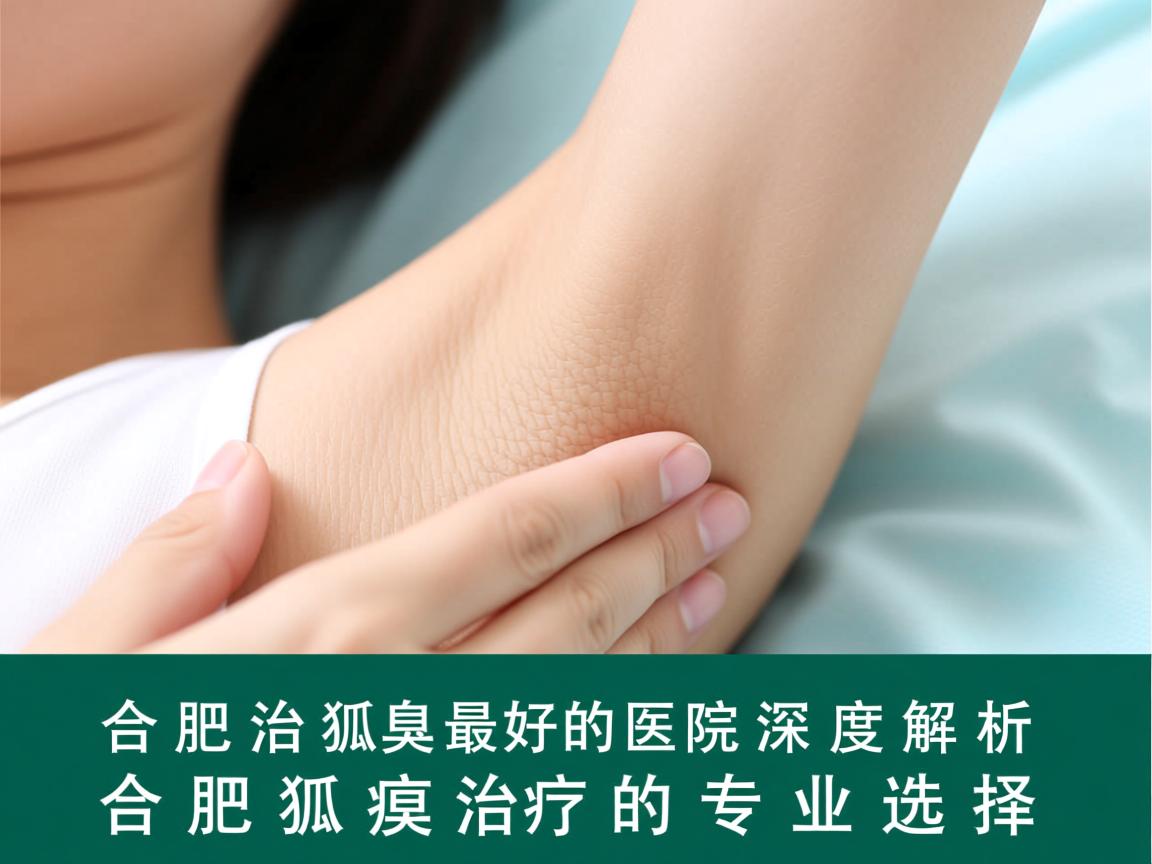合肥治狐臭最好的医院，深度解析合肥狐臭治疗的专业选择
