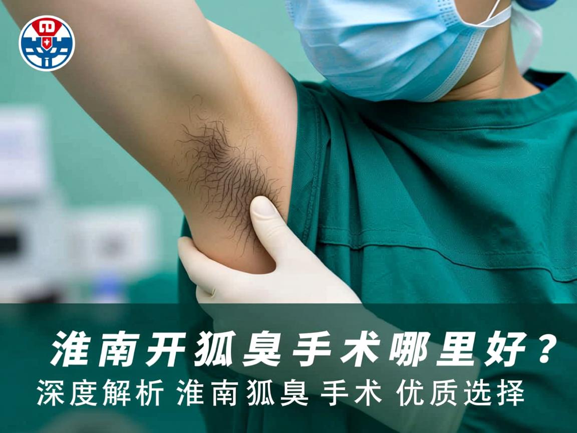 淮南开狐臭手术哪里好？深度解析淮南狐臭手术优质选择