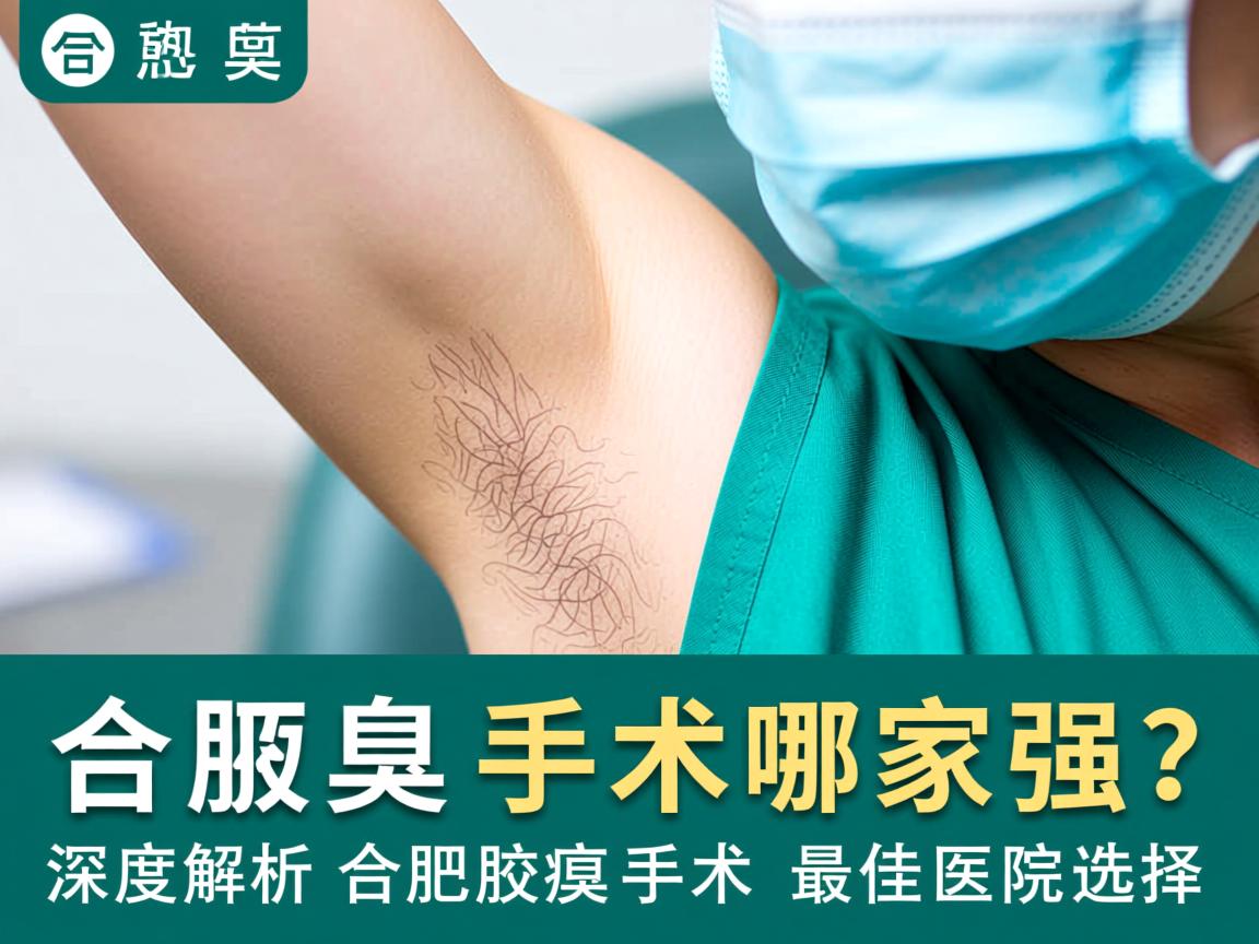 合肥腋臭手术哪家强？深度解析合肥腋臭手术最佳医院选择