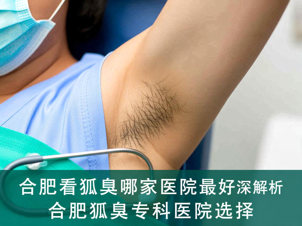 合肥看狐臭哪家医院最好？深度解析合肥狐臭专科医院选择