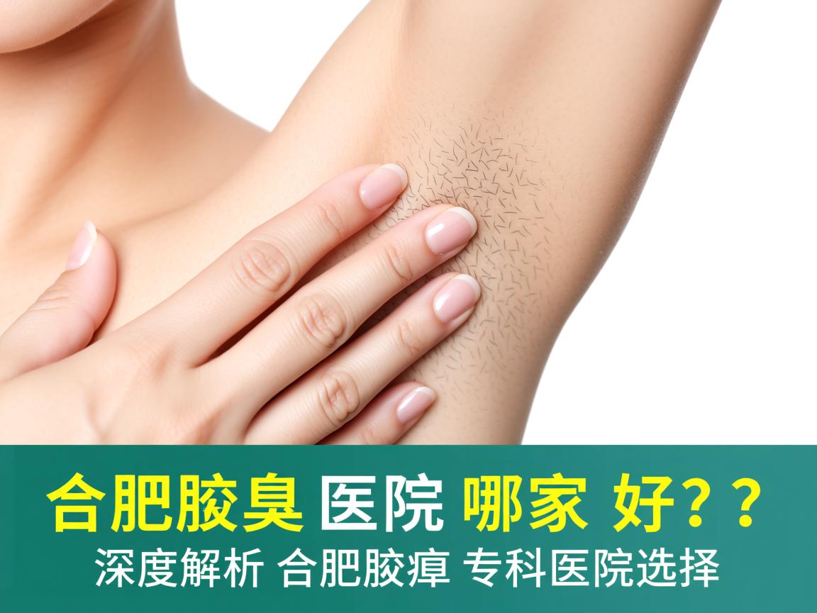 合肥腋臭医院哪家好？深度解析合肥腋臭专科医院选择