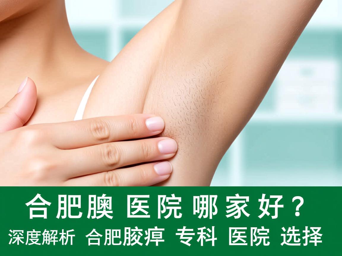 合肥腋臭医院哪家好？深度解析合肥腋臭专科医院选择