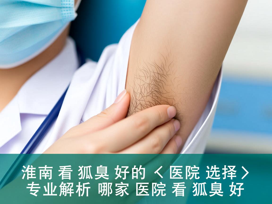 淮南看狐臭好的医院选择，专业解析哪家医院看狐臭好