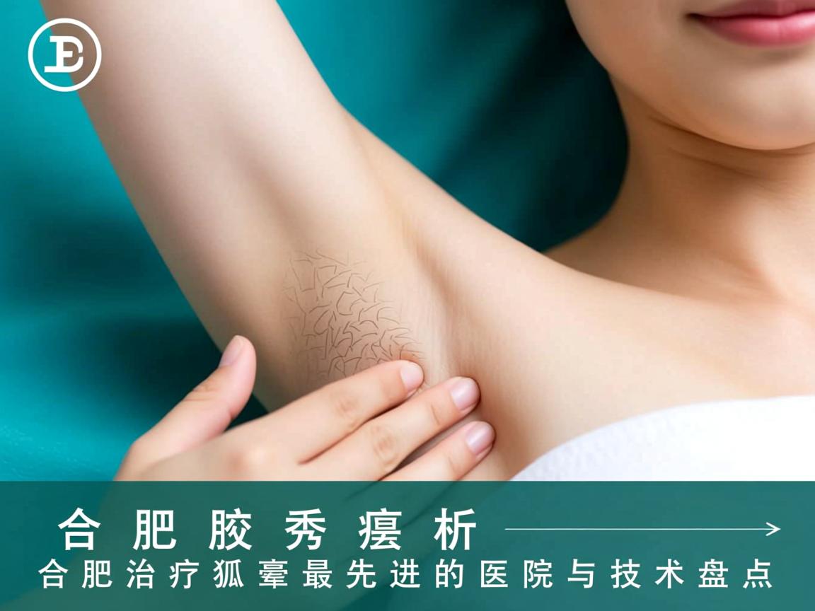 合肥腋秀解析，合肥治疗狐臭最先进的医院与技术盘点