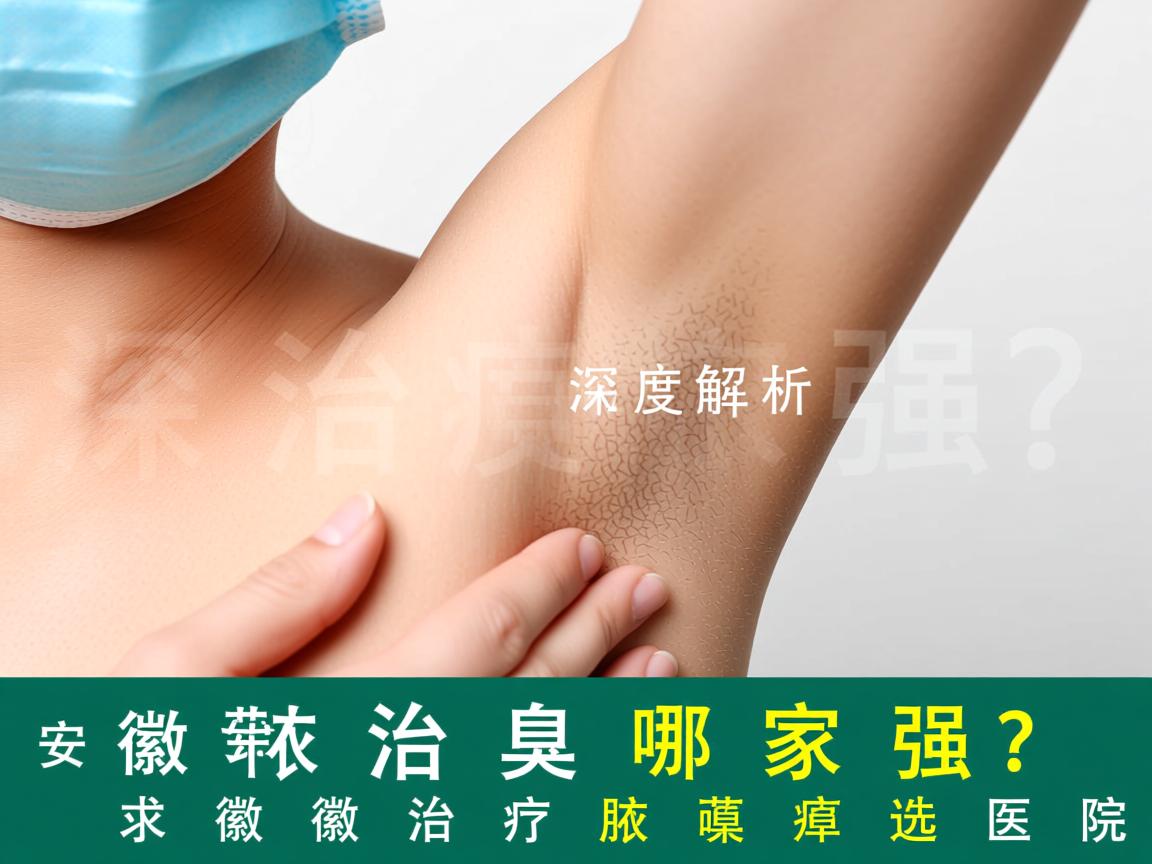 安徽治疗腋臭哪家强？深度解析安徽治疗腋臭的优选医院
