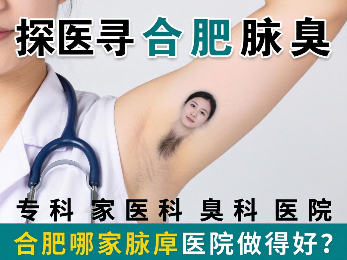 探寻合肥腋臭专科医院，合肥哪家腋臭医院做得好？