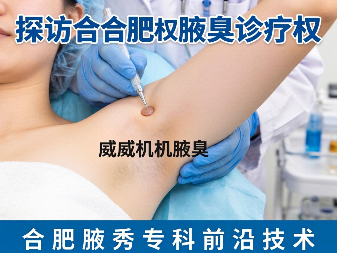 探访合肥腋臭诊疗权威机构，详解合肥腋秀专科前沿技术