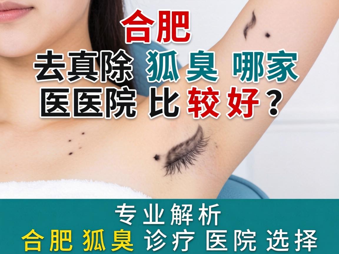 合肥去除狐臭哪家医院比较好？专业解析合肥狐臭诊疗医院选择