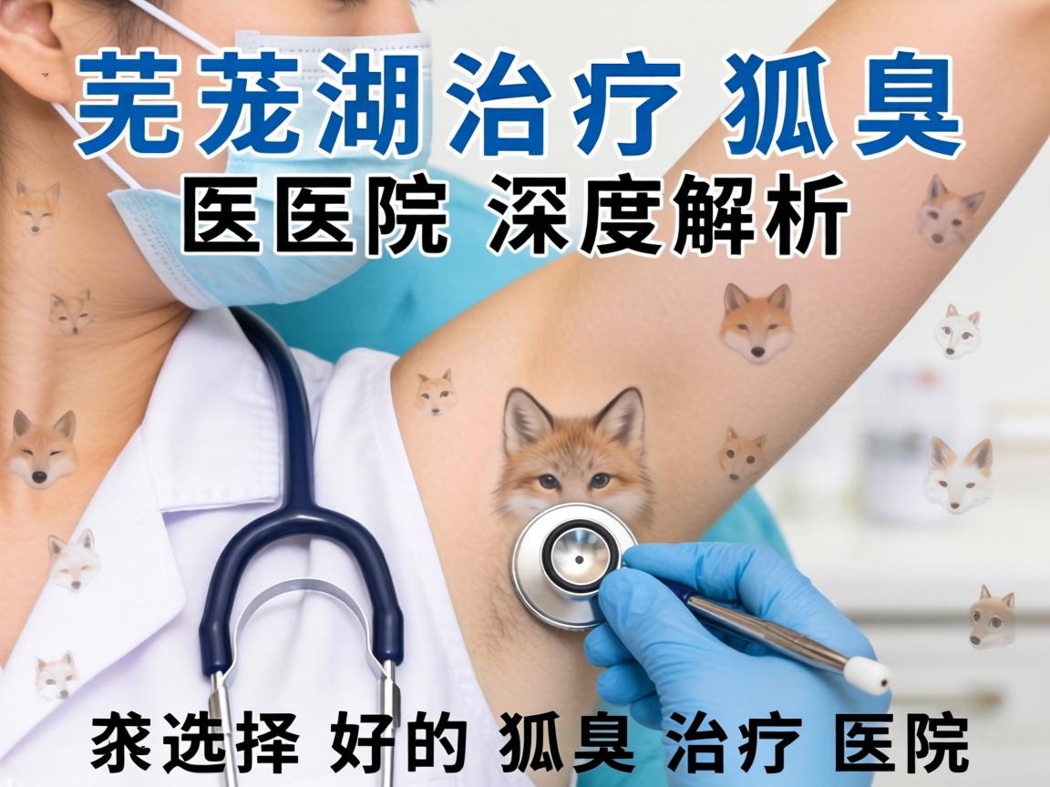 芜湖治疗狐臭医院深度解析，如何选择好的狐臭治疗医院