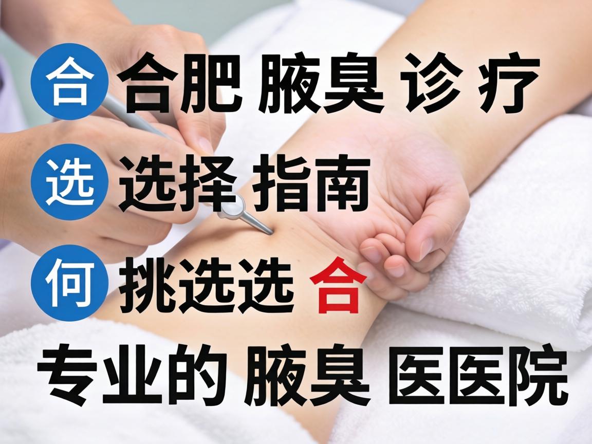 合肥腋臭诊疗选择指南,如何挑选合肥专业的腋臭医院 合肥腋臭诊疗选择指南,如何挑选合肥专业的腋臭医院