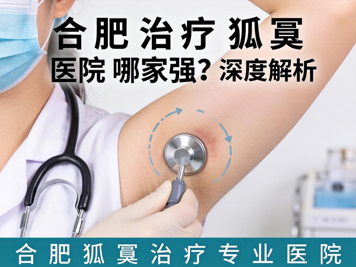 合肥治疗狐臭医院哪家强？深度解析合肥狐臭治疗专业医院