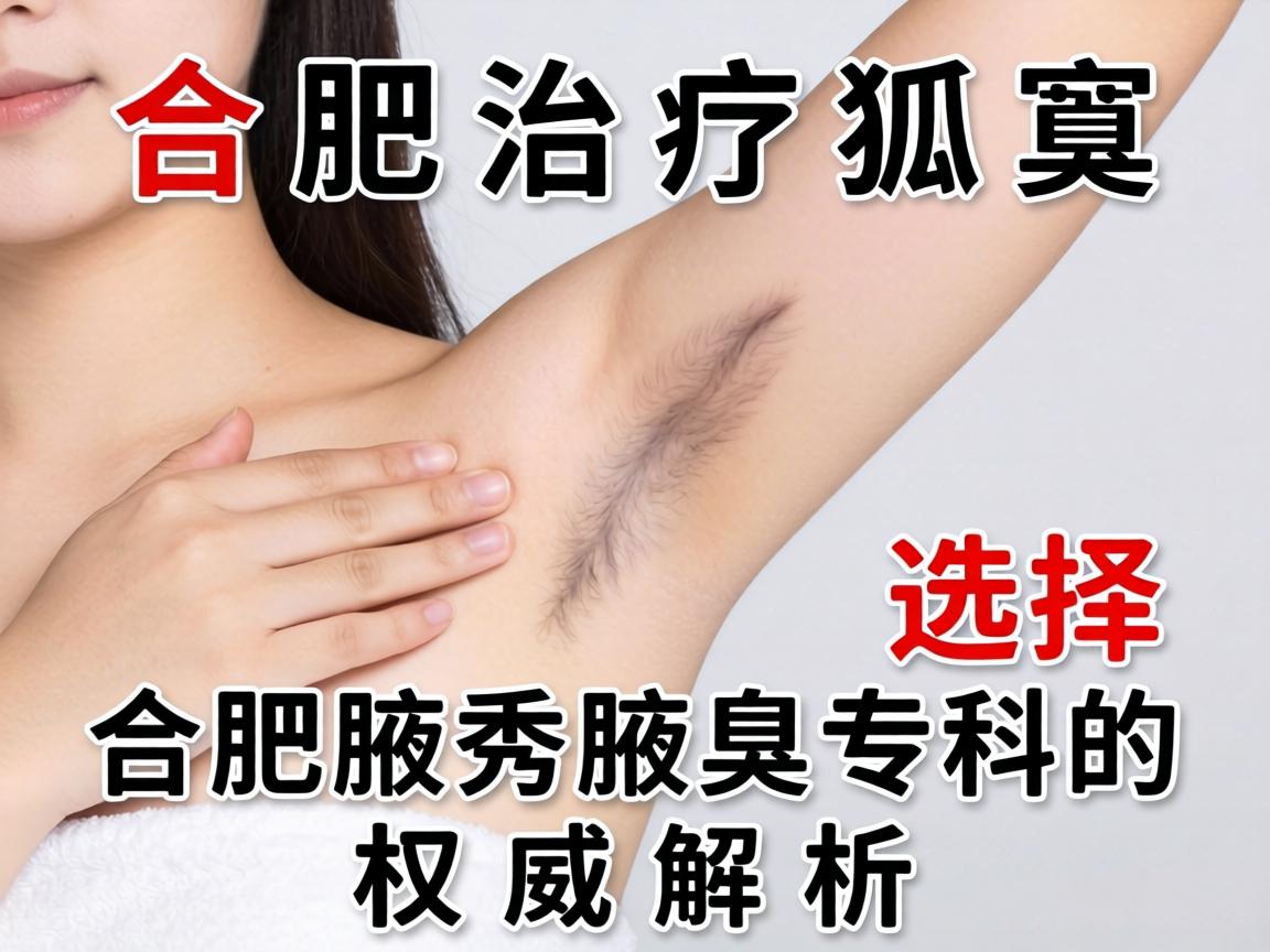 在合肥治疗狐臭,选择合肥腋秀腋臭专科的权威解析 在合肥治疗狐臭,选择合肥腋秀腋臭专科的权威解析