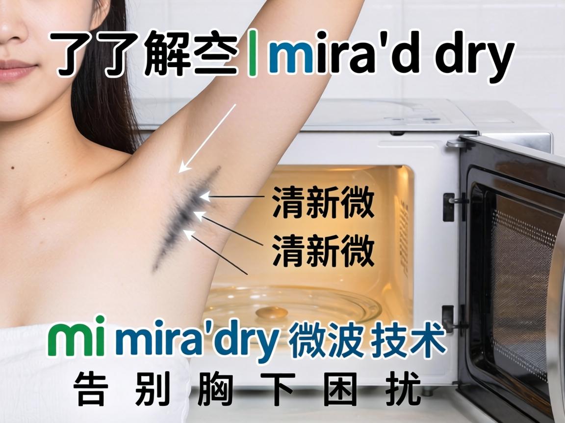 了解miradry清新微波，miradry微波技术告别腋下困扰