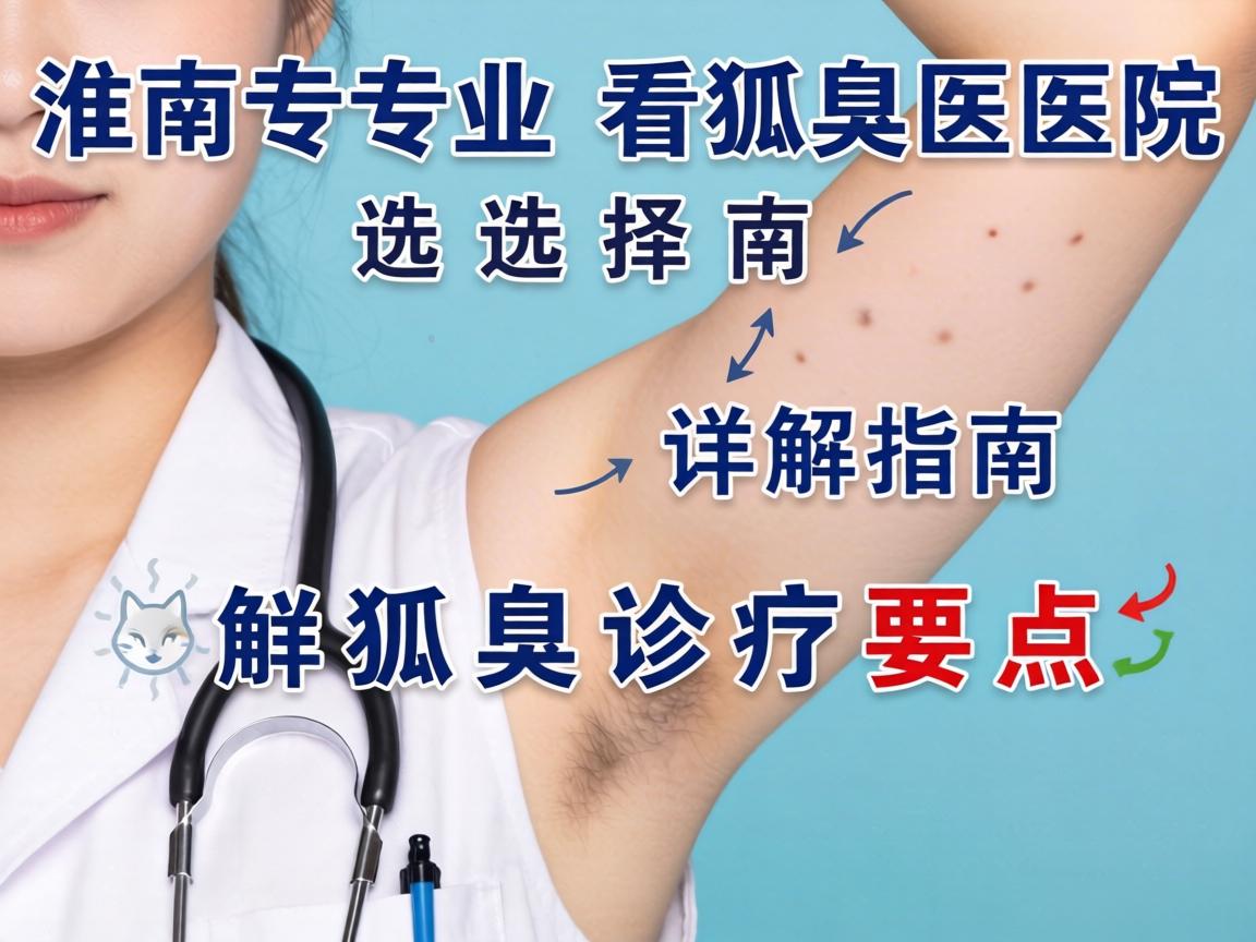 淮南专业看狐臭医院选择指南,详解狐臭诊疗要点 淮南专业看狐臭医院选择指南,详解狐臭诊疗要点