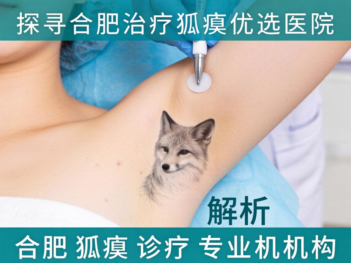 探寻合肥治疗狐臭优选医院，解析合肥狐臭诊疗专业机构