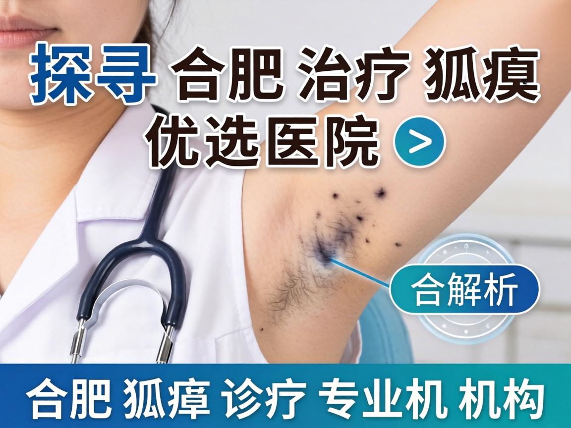 探寻合肥治疗狐臭优选医院，解析合肥狐臭诊疗专业机构