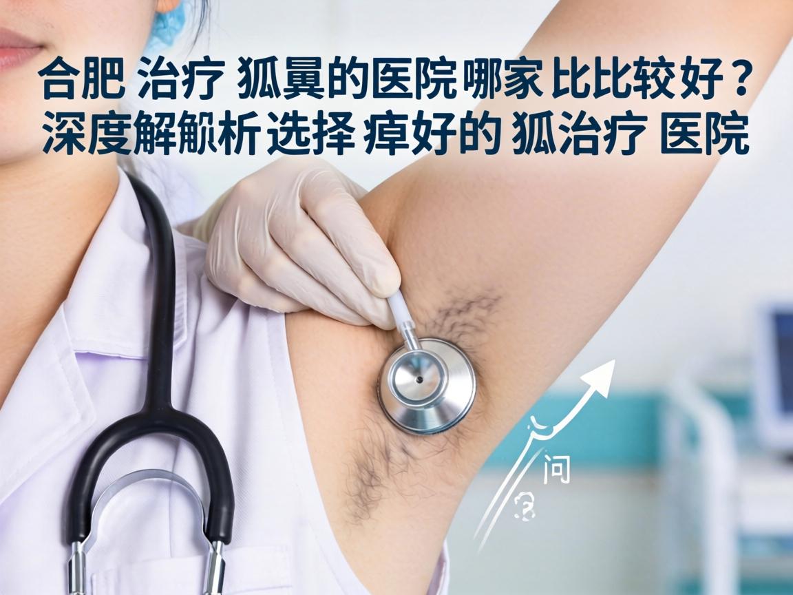 合肥治疗狐臭的医院哪家比较好？深度解析如何选择好的狐臭治疗医院