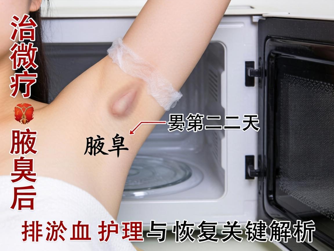 微波治疗腋臭后第二天,排淤血护理与恢复关键解析 微波治疗腋臭后第二天,排淤血护理与恢复关键解析