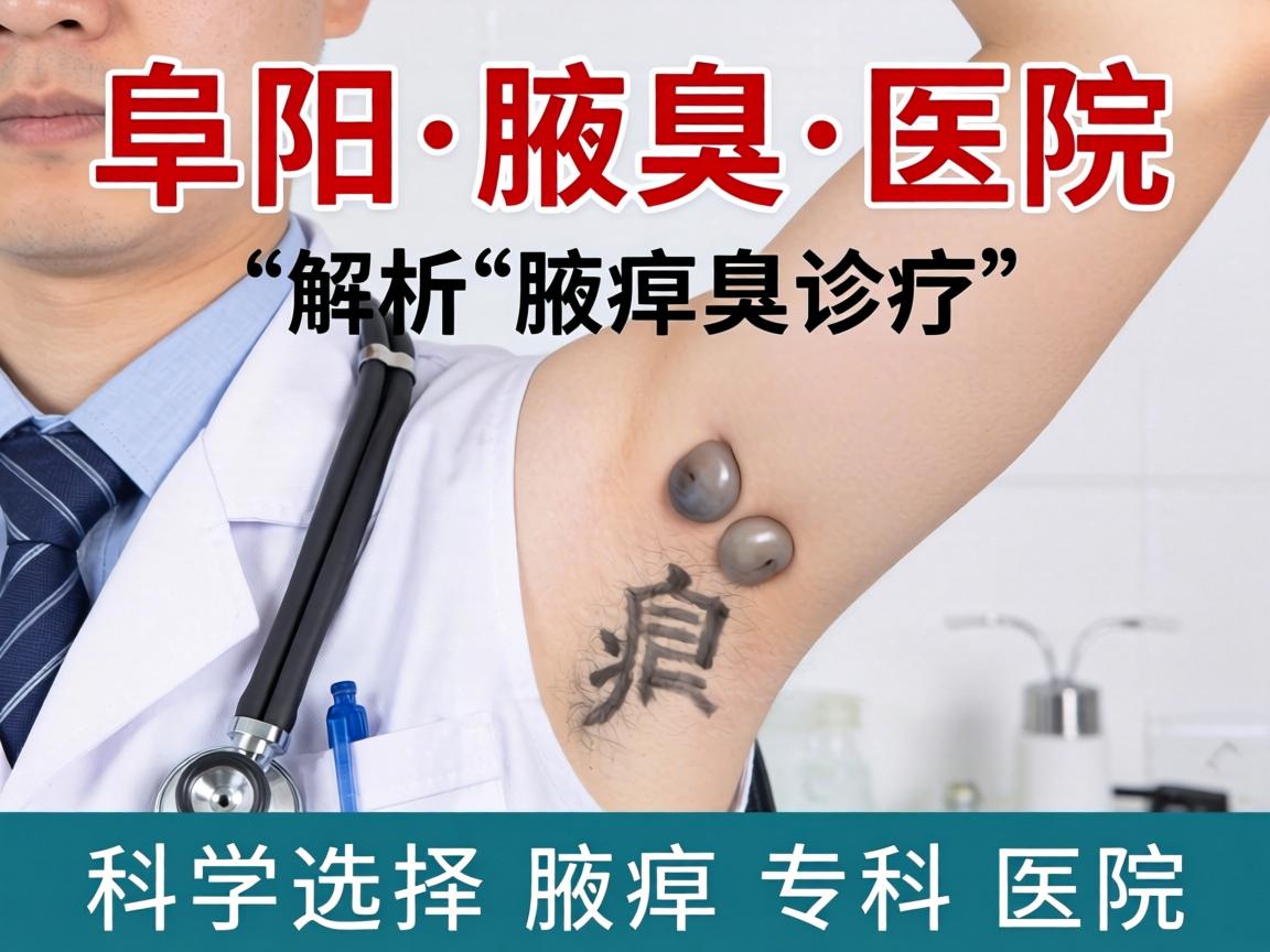 阜阳腋臭医院解析腋臭诊疗，科学选择腋臭专科医院