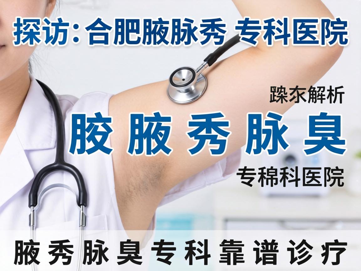 探访合肥腋秀腋臭专科医院,解析腋秀腋臭专科靠谱诊疗 探访合肥腋秀腋臭专科医院,解析腋秀腋臭专科靠谱诊疗