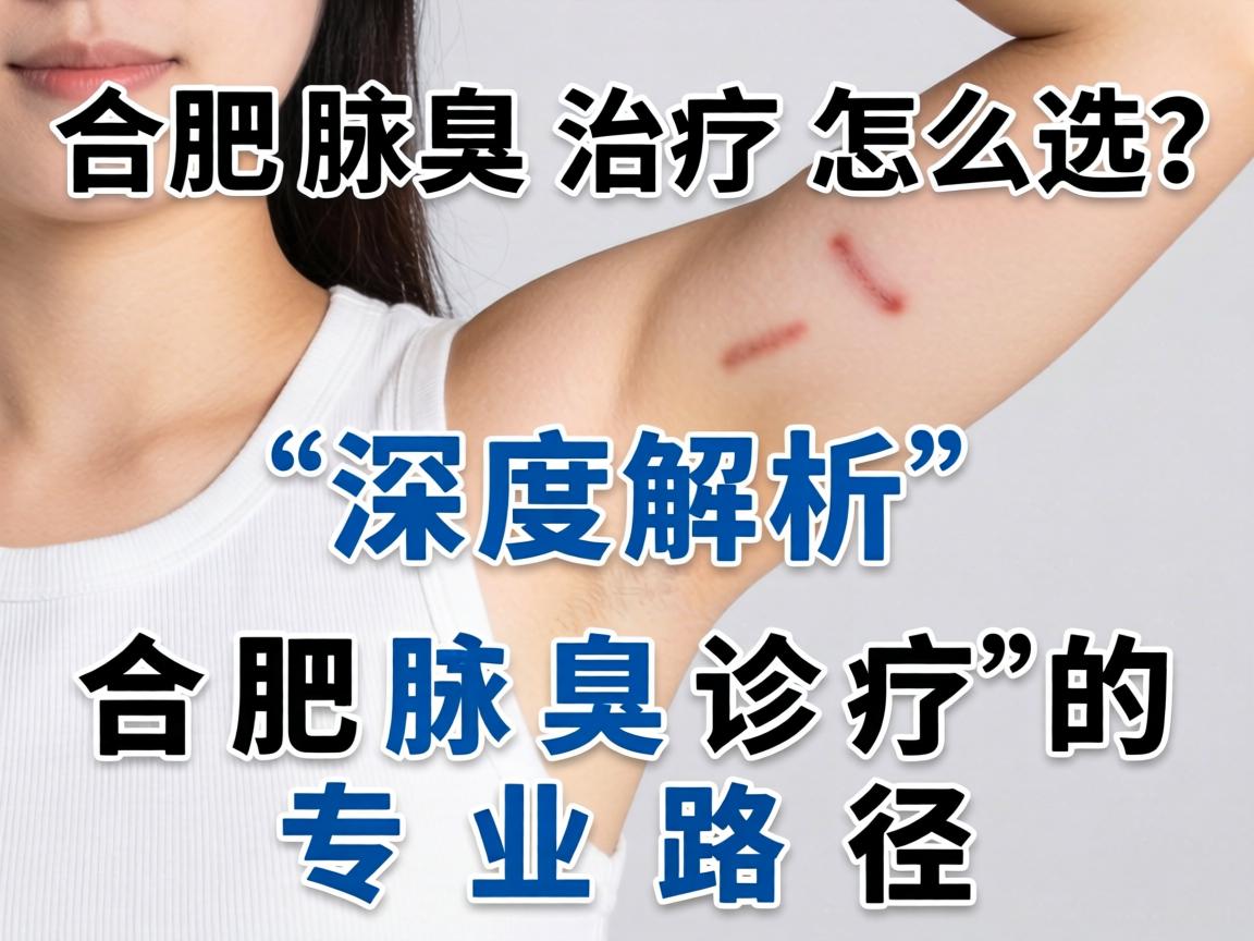 合肥腋臭治疗怎么选？深度解析合肥腋臭诊疗的专业路径