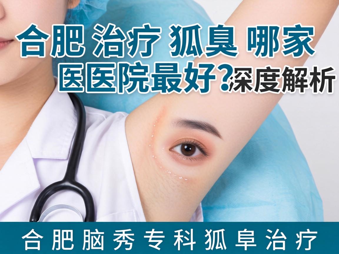 合肥治疗狐臭哪家医院最好？深度解析合肥腋秀专科狐臭治疗