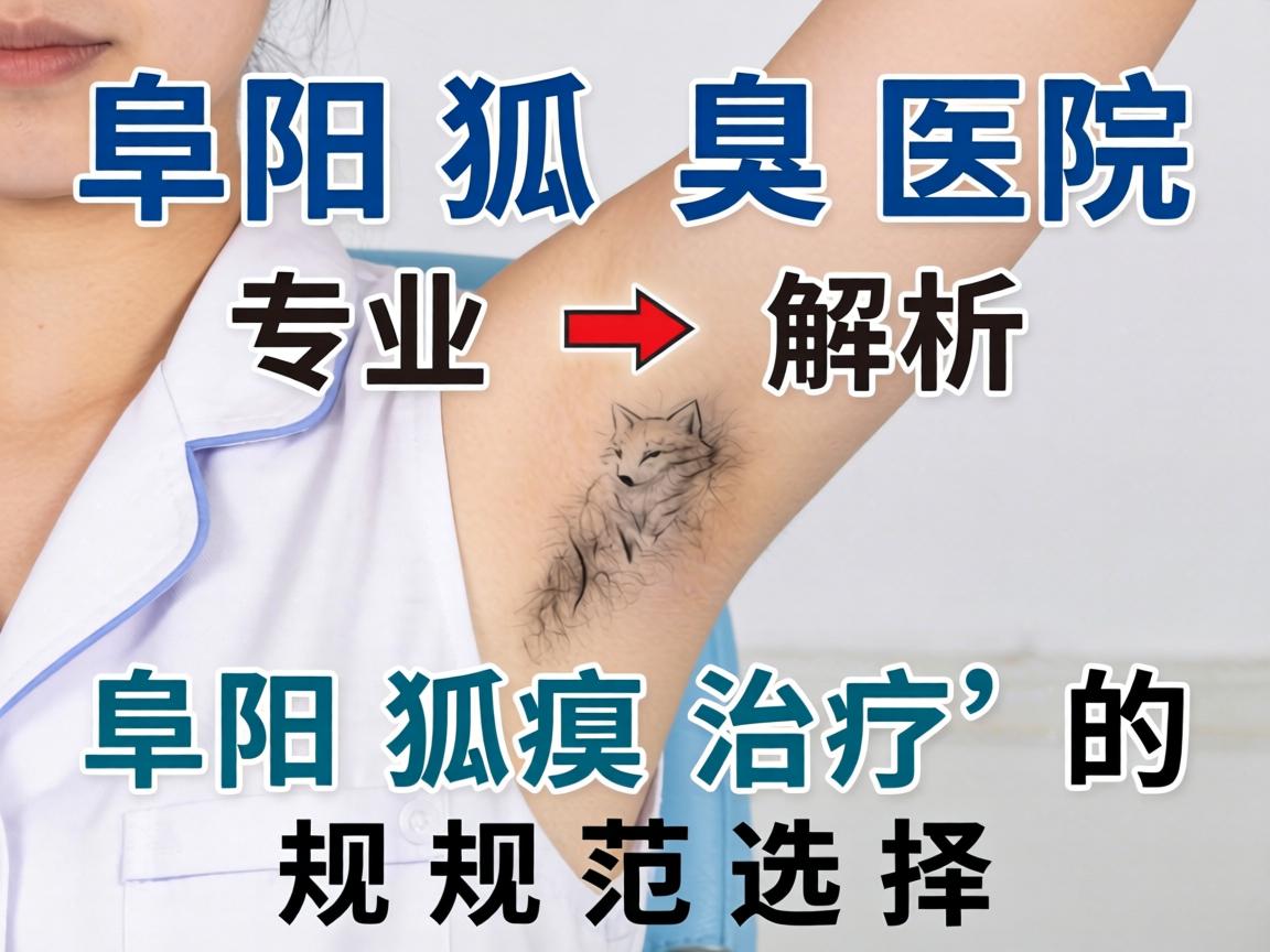 阜阳狐臭医院专业解析，阜阳狐臭治疗的规范选择