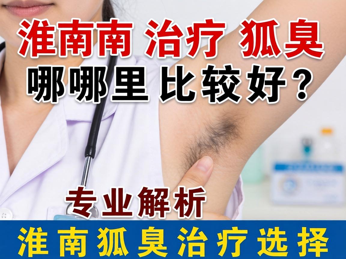 淮南治疗狐臭哪里比较好？专业解析淮南狐臭治疗选择