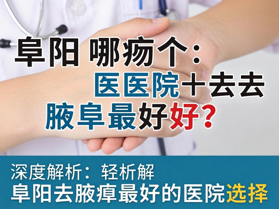 阜阳哪个医院去腋臭最好?深度解析阜阳去腋臭最好的医院选择 阜阳哪个医院去腋臭最好?深度解析阜阳去腋臭最好的医院选择