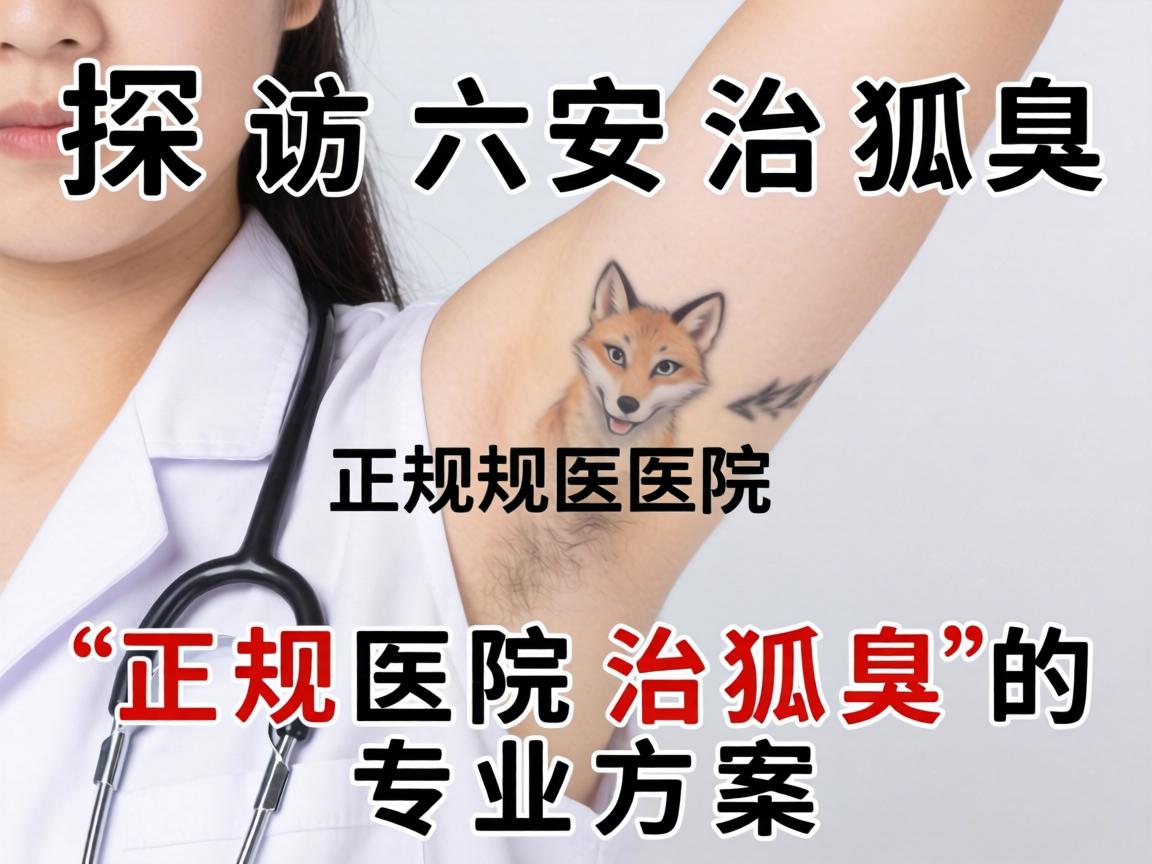 探访六安治狐臭正规医院,解析正规医院治狐臭的专业方案 探访六安治狐臭正规医院,解析正规医院治狐臭的专业方案