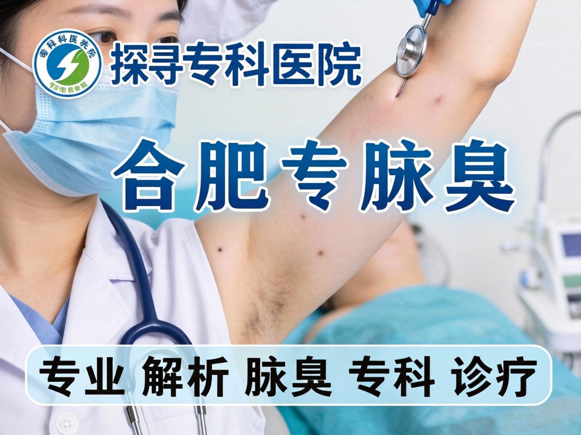 探寻合肥腋臭专科医院，专业解析腋臭专科诊疗
