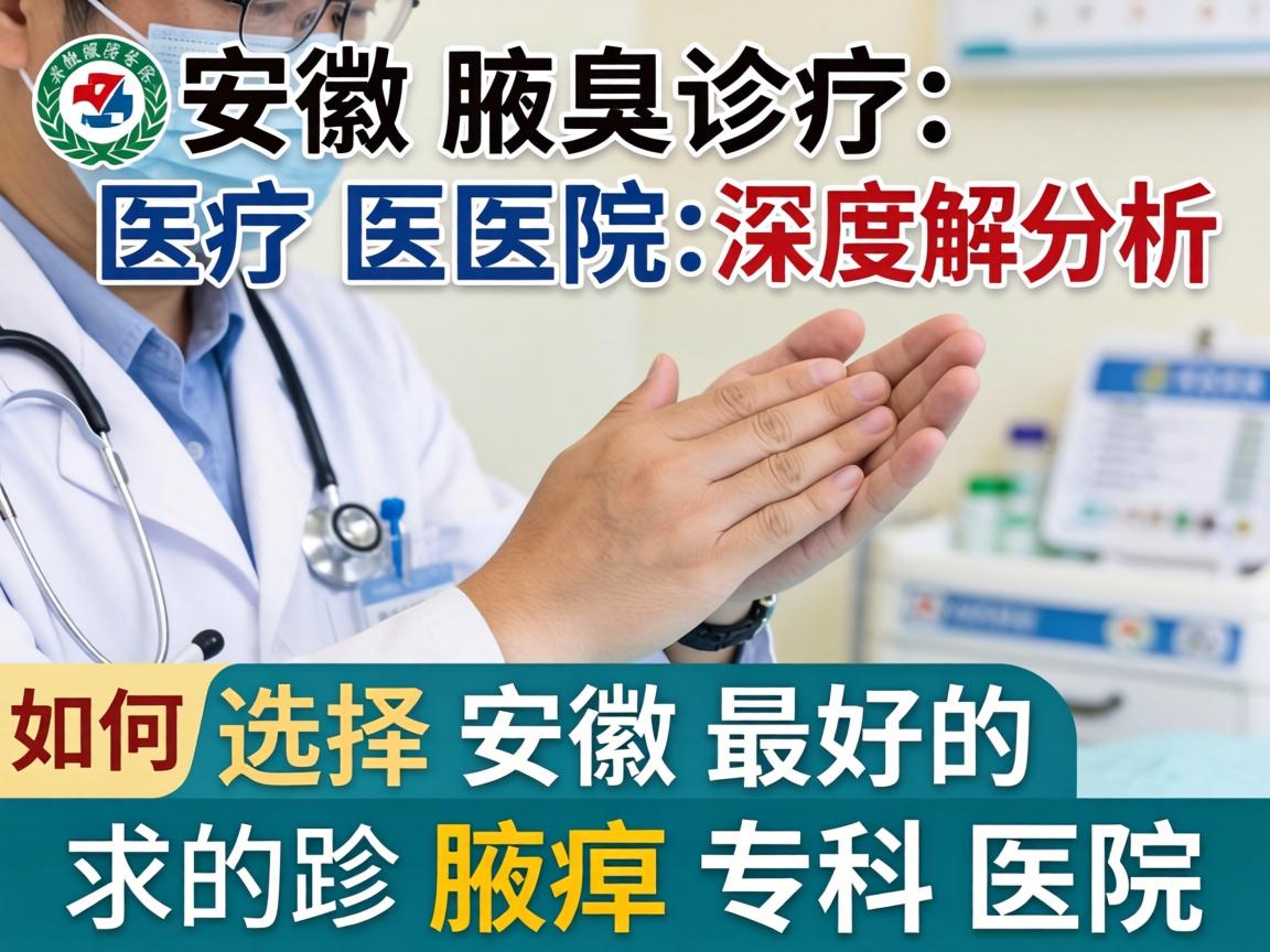 安徽腋臭诊疗医院深度解析,如何选择安徽最好的腋臭专科医院 安徽腋臭诊疗医院深度解析,如何选择安徽最好的腋臭专科医院
