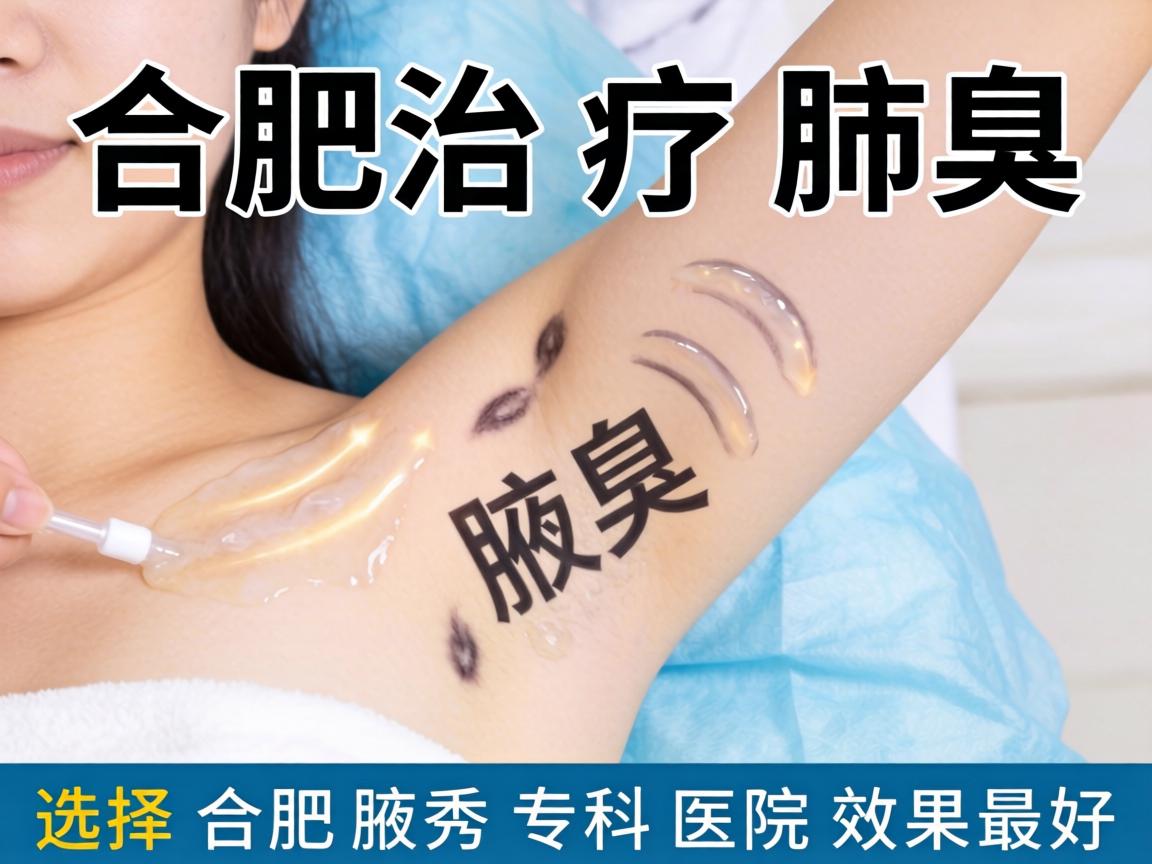 在合肥治疗腋臭，选择合肥腋秀专科医院效果最好